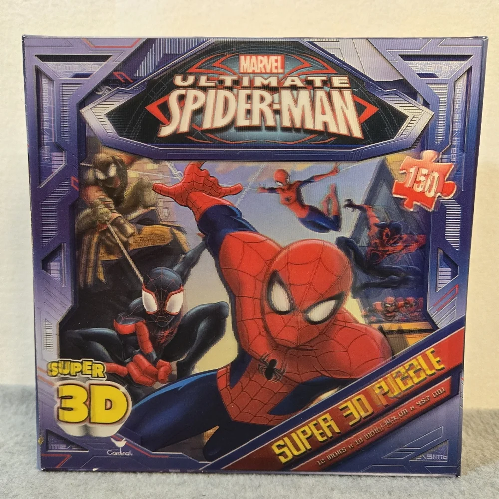 New Marvel Spiderman Super‎ 3D Puzzle 150 Pieces
